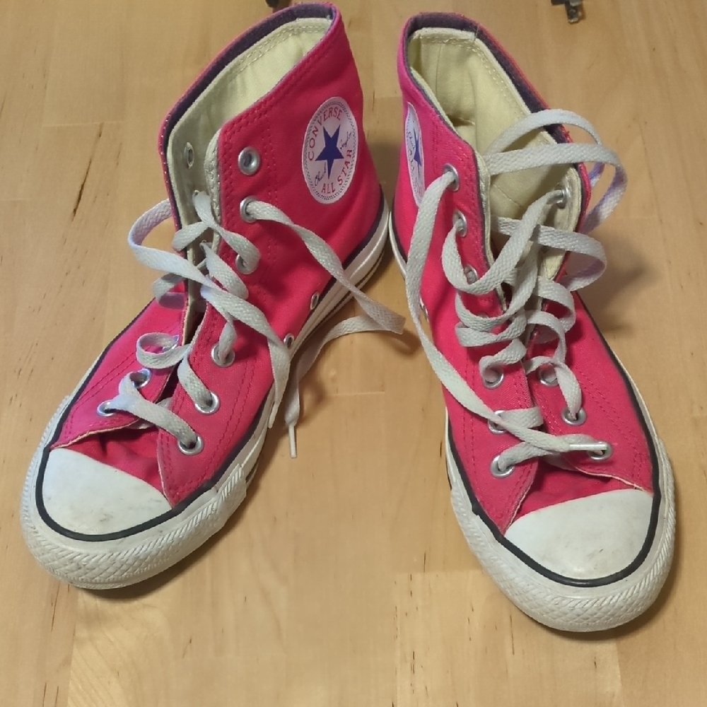 Vintage Double Lined Converse High Tops